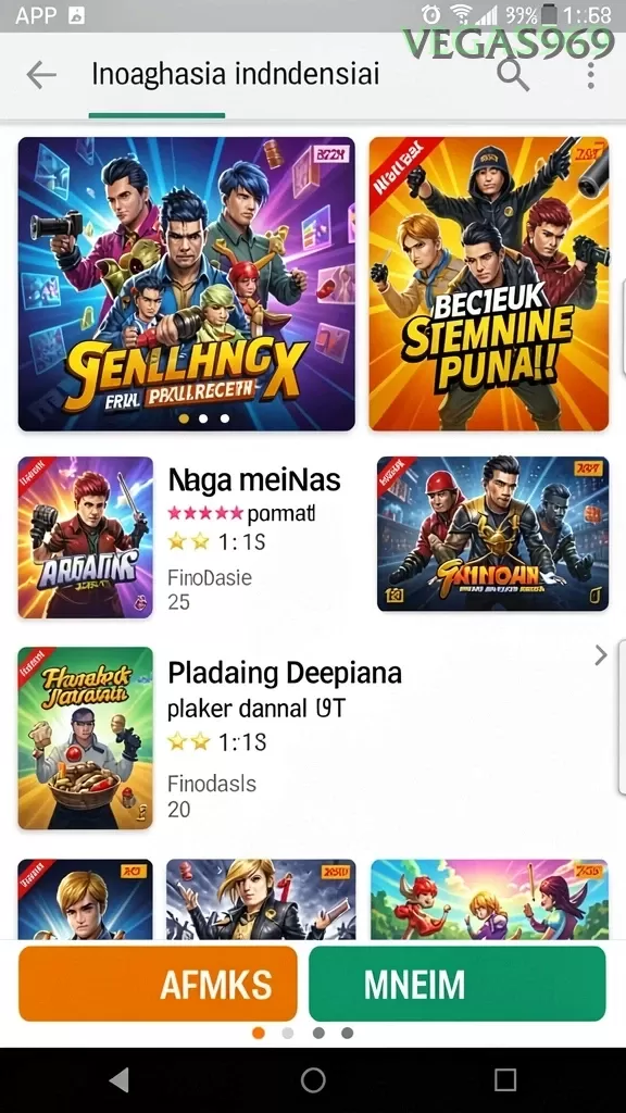 Galeri pratinjau visual vegas969 build APK resmi terbaru